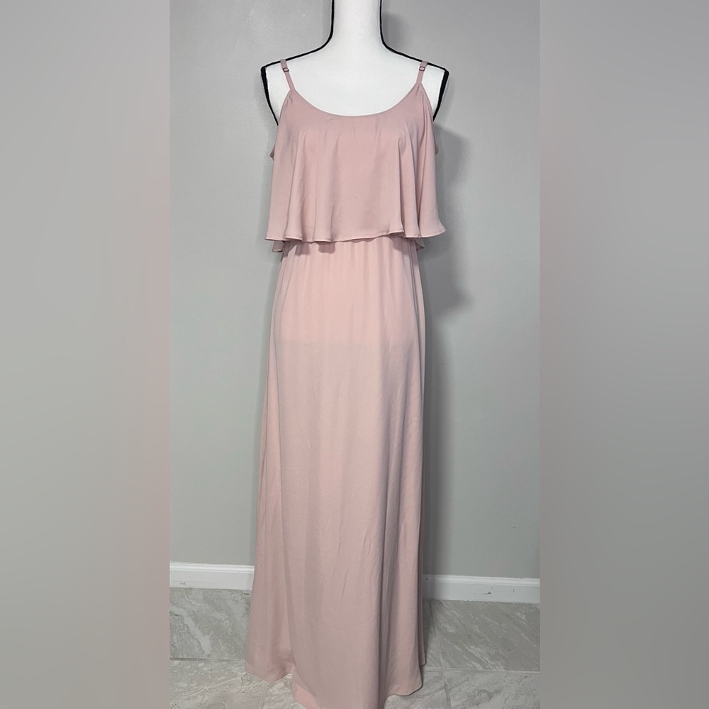 Show Me Your MuMu Blush Pink Maxi Dress
